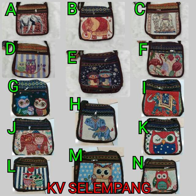 Tas thailand / tas gajah