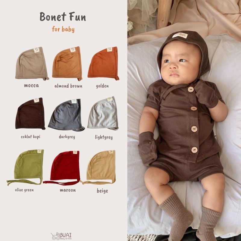 Buai - BONET BABY untuk topi bayi bisa untuk bayi lakilaki &amp; perempuan