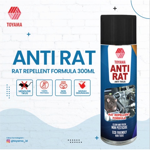 Semprotan Anti tikus Untuk Mesin Mobil Aerosol 300ml