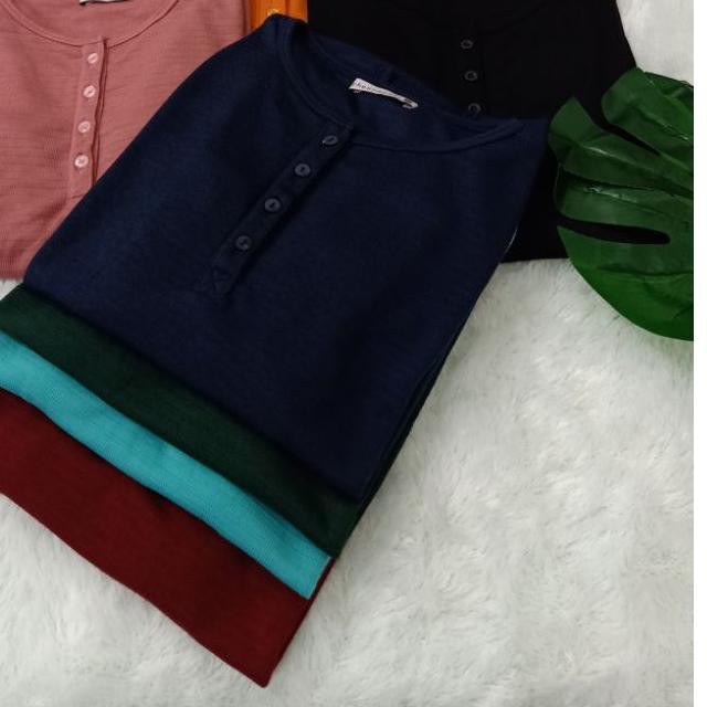 ⅍ [PHENOMENAL POLOS 5] Kaos Atasan Cewe Busui Phenomenal Polos ✯