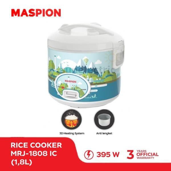 MASPION MRJ 1808 IC / RICE COOKER 1.8 LITER / MRJ1808IC