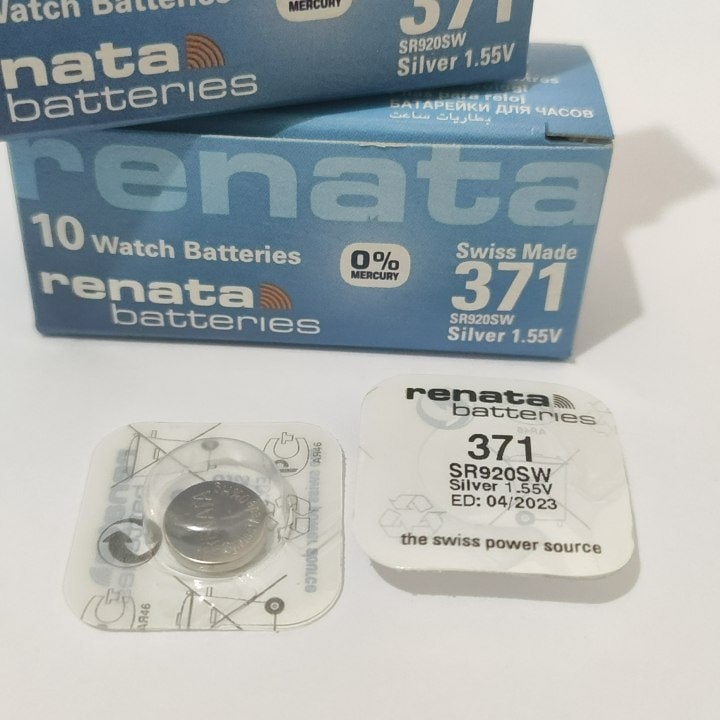 BATREI BATRE BATERAI JAM TANGAN RENATA ORIGINAL 371 / SR920SW SR 920 SW