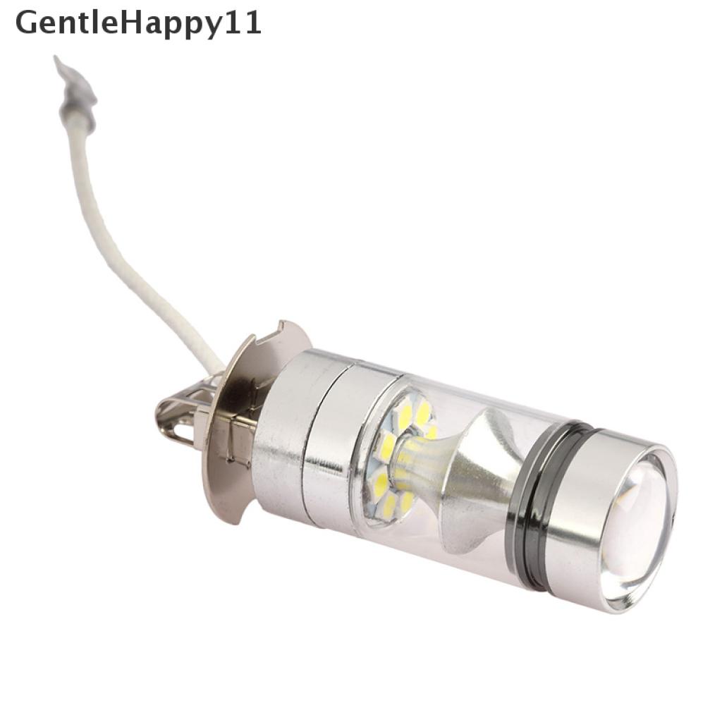 Gentlehappy Lampu Kabut Depan Mobil LED H3 100W 12 / 24V
