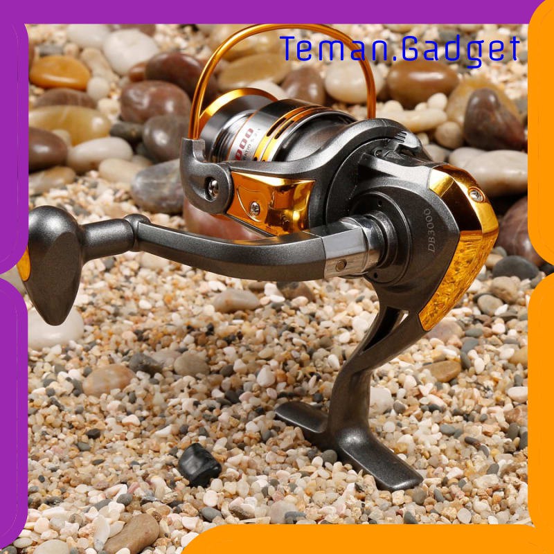 TG-IF145 Debao Gulungan Pancing DB3000A Metal Fishing Reel 10 Ball Bearing