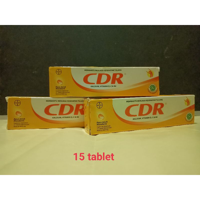 CDR isi 15 tablet