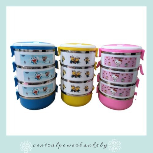 RANTANG KARAKTER 4 SUSUN / LUNCH BOX KARAKTER