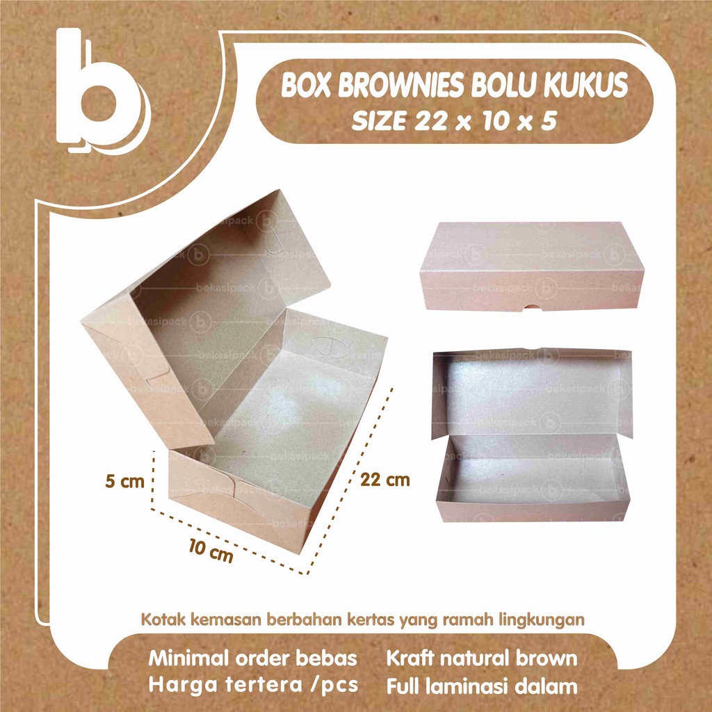 Box Brownies Bolu Kukus I BBBK00315