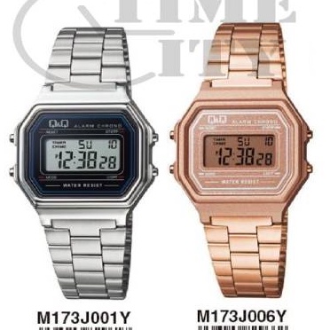 Q&amp;Q QnQ QQ Original Jam Tangan Arloji Wanita Digital Fashion Elegant - M173 M173J Water Resist 3 BAR