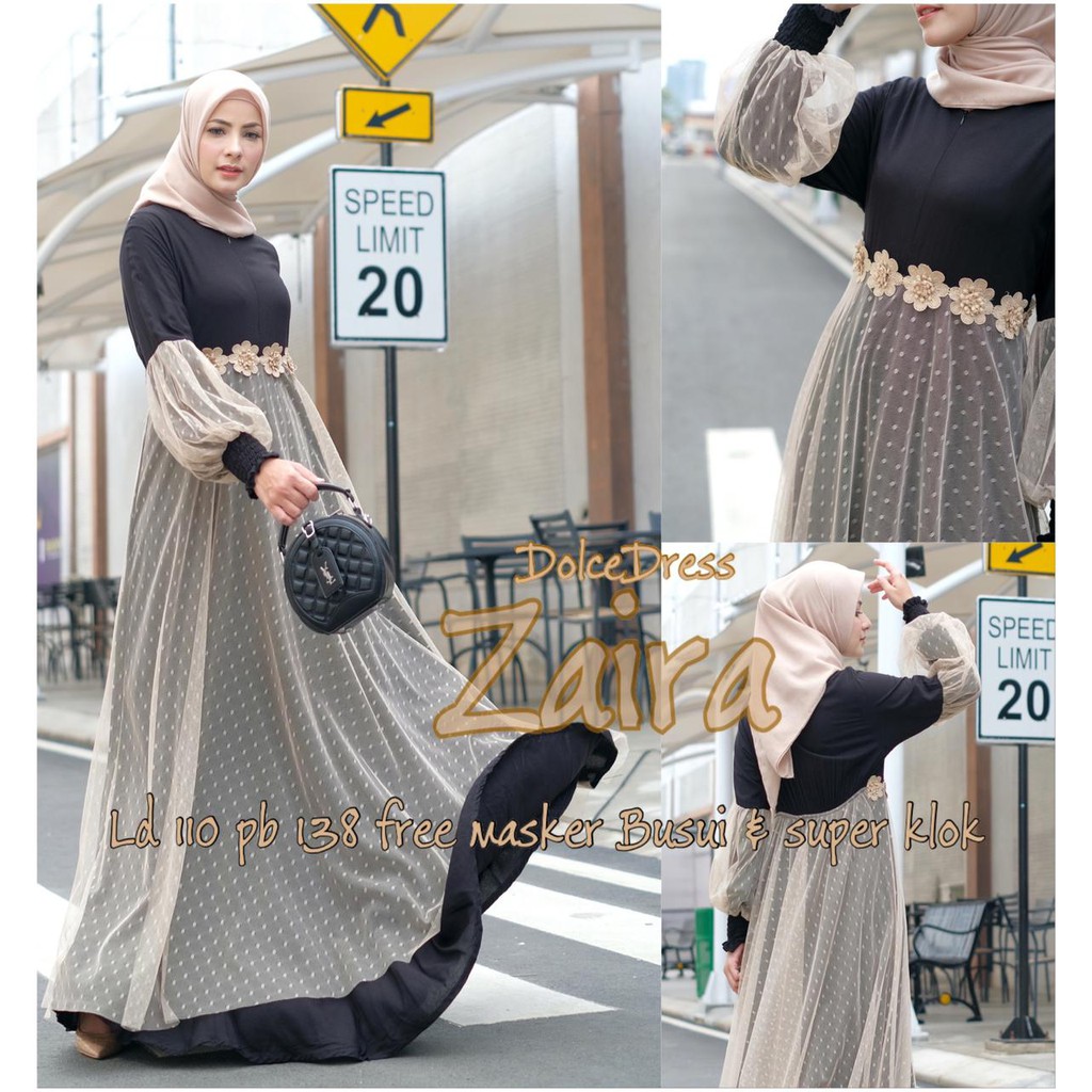 Zaira Tille Daster Arab by Dolce Dress