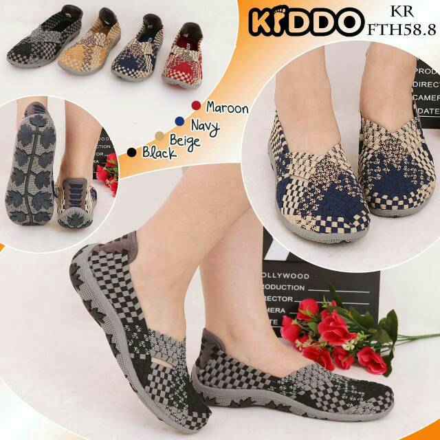 SEPATU RAJUT KIDDO F 58-8 Flat ORIGINAL