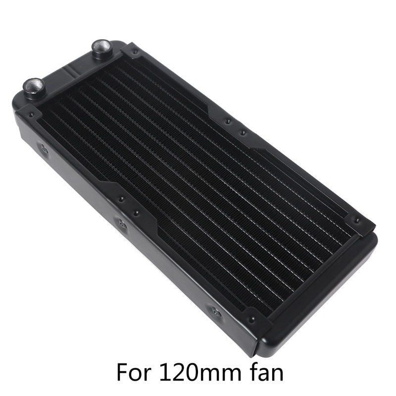 Gro Multi-Port G1 / 4 Thread Aluminum Radiator 240mm For Computer Water Cooling System