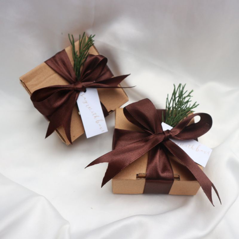 

Say With Box / Gift Box 8 x 8 x 3/ Kotak Kado / Hampers Box / Packaging Hadiah