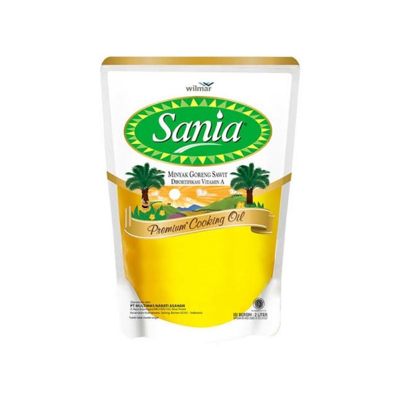 

Sania Minyak Goreng Premium Kemasan Pouch 2 Liter - Minyak Goreng Refill Kemasan 2 Liter