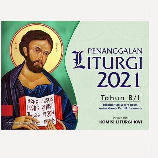 

BestSeller !!-729 Kalender Kelender Klender Penanggalan Liturgi Greja Tahun 2021 B/1 KWI