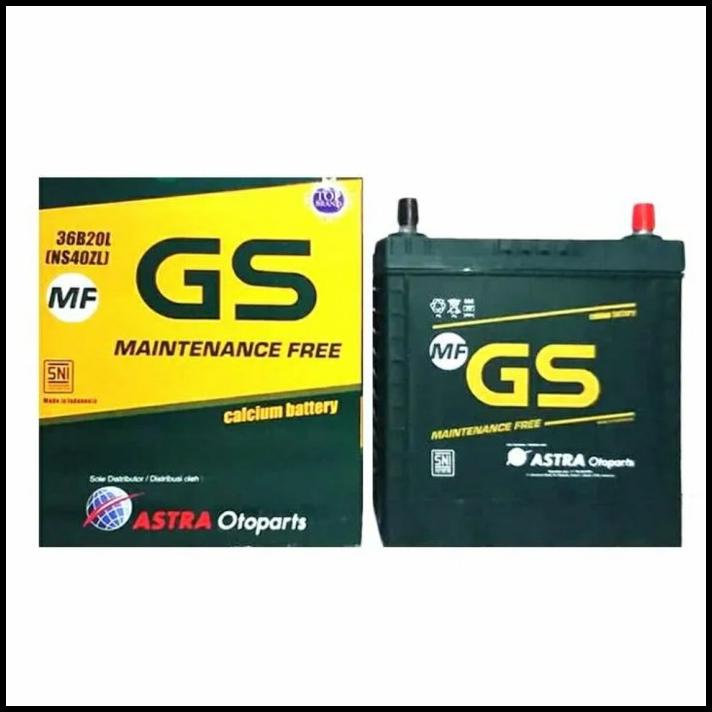 Aki Accu Gs Astra Ns40Zl Mf Original Utk Mobil Jazz Altis Calya Sigra