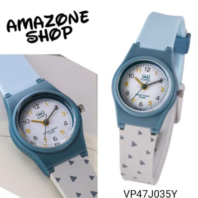 Jam Tangan Wanita & Anak Original Q&Q QnQ VP47J035Y QQ Watch Series