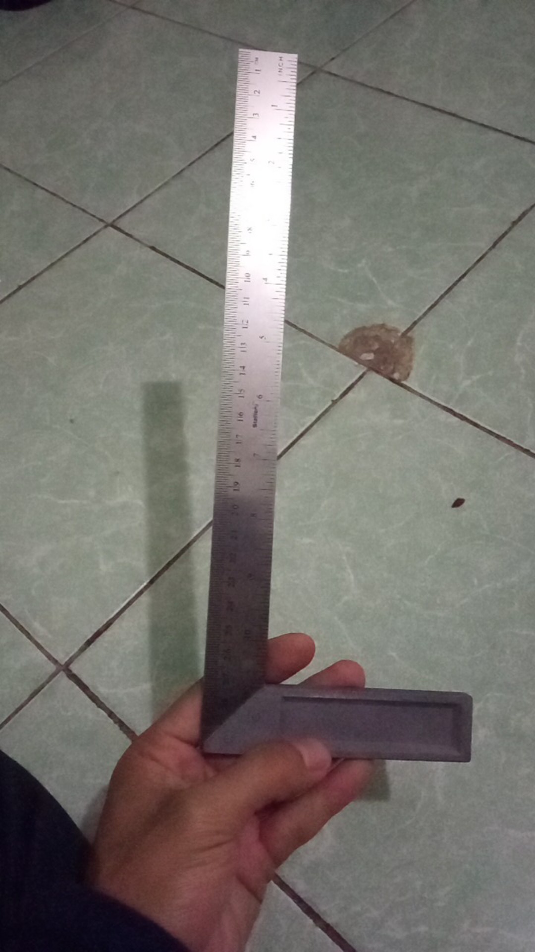 Alat Siku Meter 30cm / Siku Tukang / Sikon 12 Inch Mgj