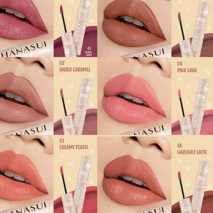 HANASUI LIPCREAM BOBA / BOBA HANASUI / LIPSTIK HANASUI BOBA .