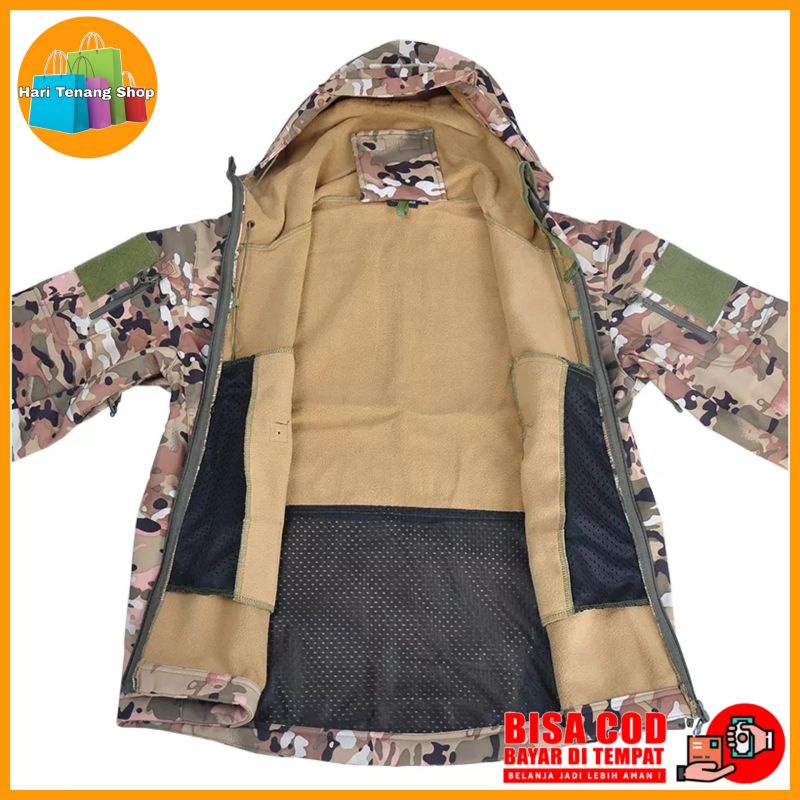 Jaket tad import/ jaket tactical/jaket outdoor/jaket berburu/waterproof