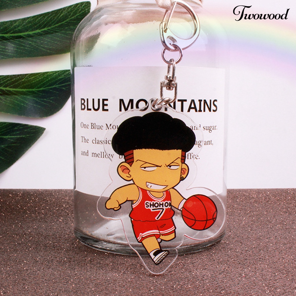 Gantungan Kunci Desain Anime Jepang Sakuragi Hanamichi Anti Gores Tahan Karat Untuk Dekorasi