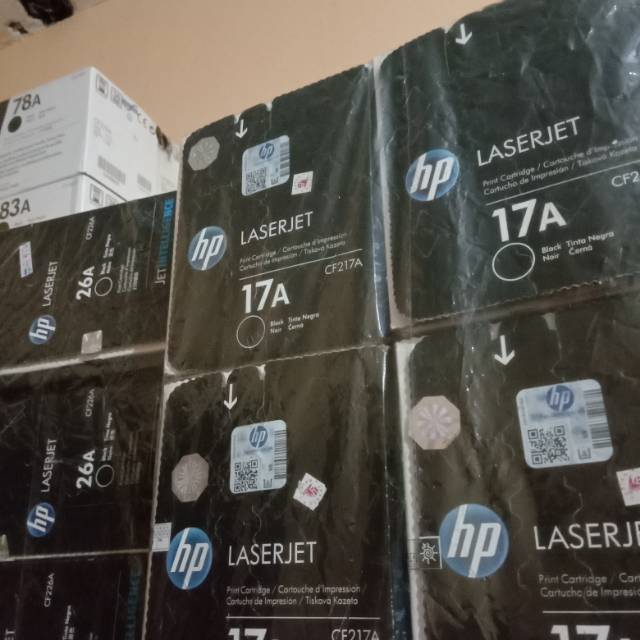 Toner HP laserjet 17A