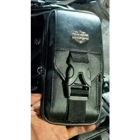 [ BERKUALITAS] SARUNG TEMPAT HP PRIA KAIN TAS PINGGANG TEMPAT HP DOUBLE TACTICAL  TEMPAT HP KANVAS S