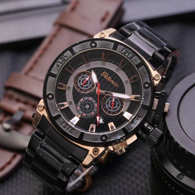 Jam Tangan Pria Tetonis Original TS909 New Best Seller