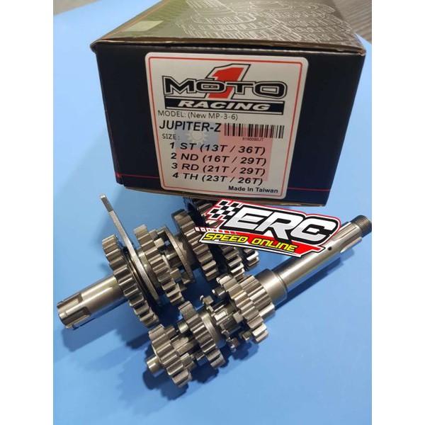 RASIO MOTO 1 JUPITER Z 13-36 16-29 21-29 23-26 RACING ORIGINAL ORI