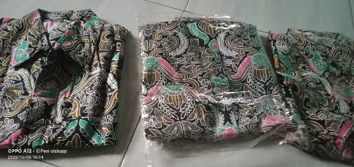 Kemeja Batik Cap Cribonan