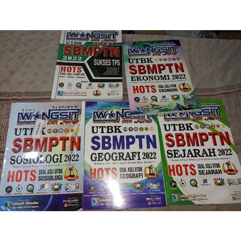 

BUKU WANGSIT 2022 PRELOVED PLATINUM SOSHUM