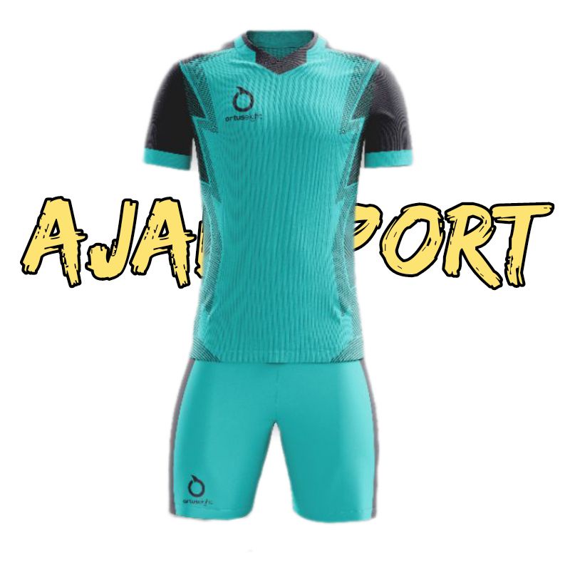 BAJU FUTSAL JERSEY BOLA PRIA DEWASA MOTIF BATMAN ORTUSEIGHT