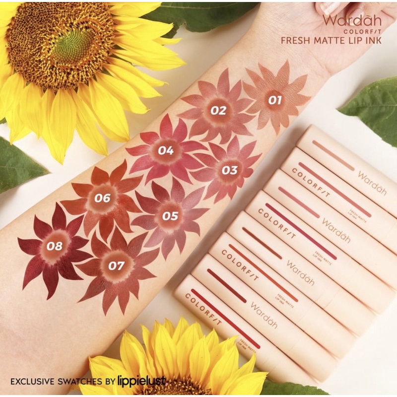 • WARDAH • Colorfit Lip Ink Serum Infused - LIP CREAM SERUM