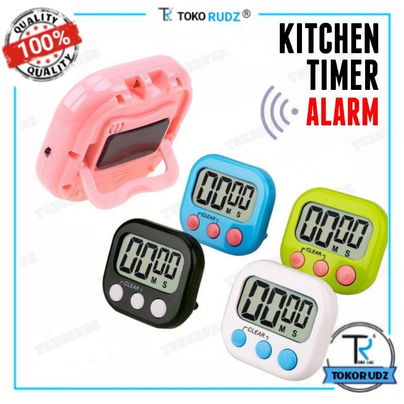 Timer Masak Digital Kitchen Timer Alarm Dapur Jam Stopwatch