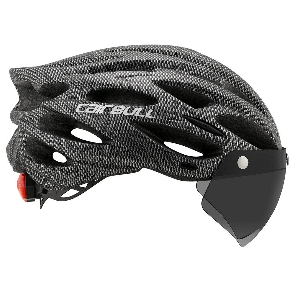 COD Helm Sepeda Powermeter MTB Breathable CAIRBULL Cycling Helmet - Hitam Putih