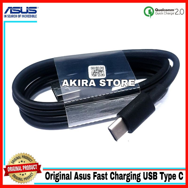 Kabel Data ASUS Zenfone 3 3 Deluxe 3 Ultra ORIGINAL 100% fast charging Type C