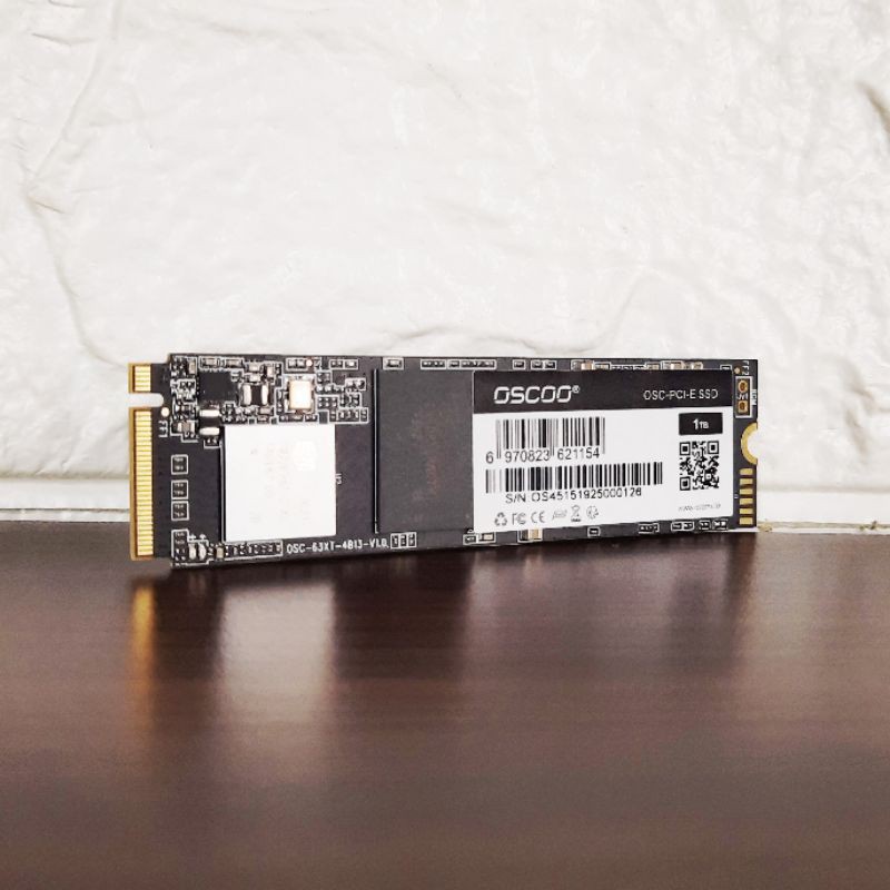 SSD M.2 1 TB PCIE NVME BRAND OSCOO TERBAIK TERCEPAT MURAH GARANSI 3 TAHUN