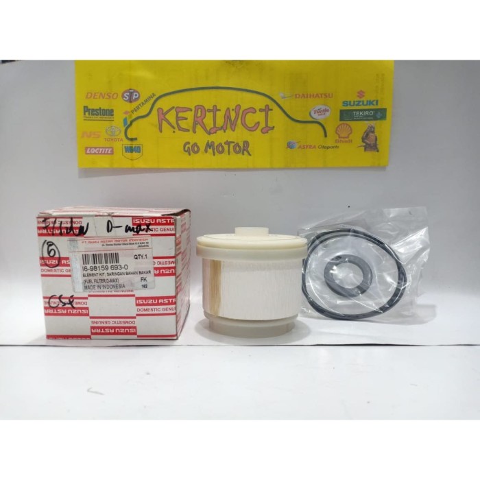 FILTER SOLAR ASLI ISUZU I6-98159693-0 D-MAX GENUINE - FUEL FILTER DMAX