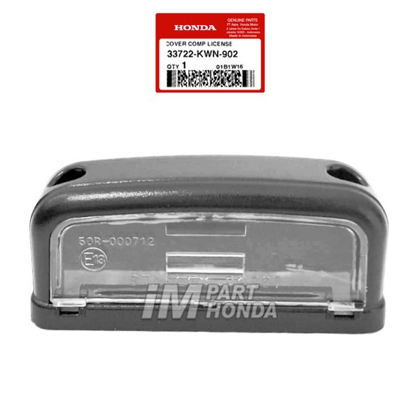 33722-KWN-902 Cover License Tutup Lampu Kota Spacy CBR 150 R K45A Vario 125 Old JKT