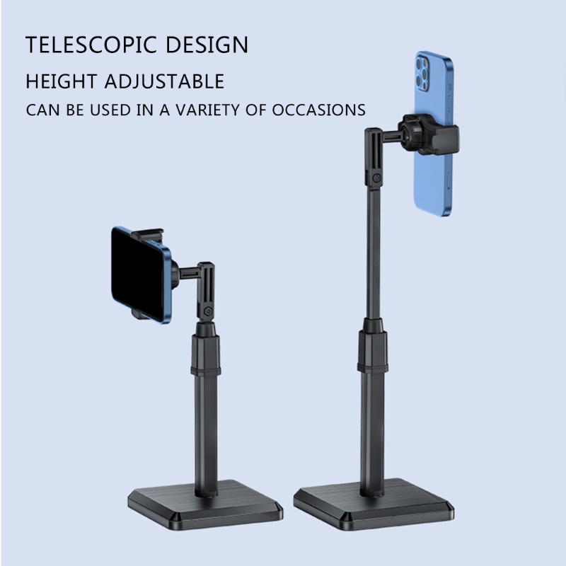 Btsg Phone Stand Siaran Langsung Tabletop Holder Braket Penyangga Hp Yang Dapat Ditarik