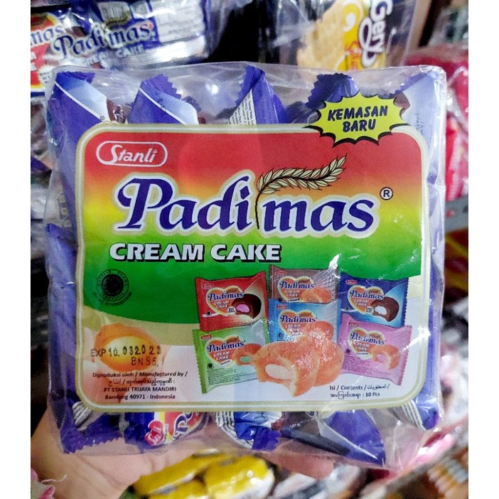 [ Ecer 500 ] Padimas Cream Cake 10 gr x 10 pcs