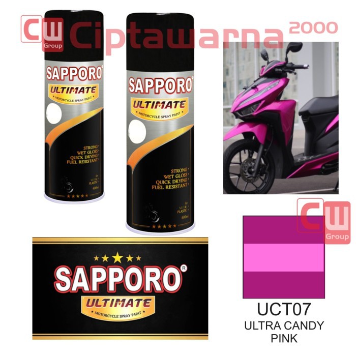 PAKET SAPPORO ULTIMATE ULTRA CANDY BLUE RED PINK YELLOW ORANGE GREEN