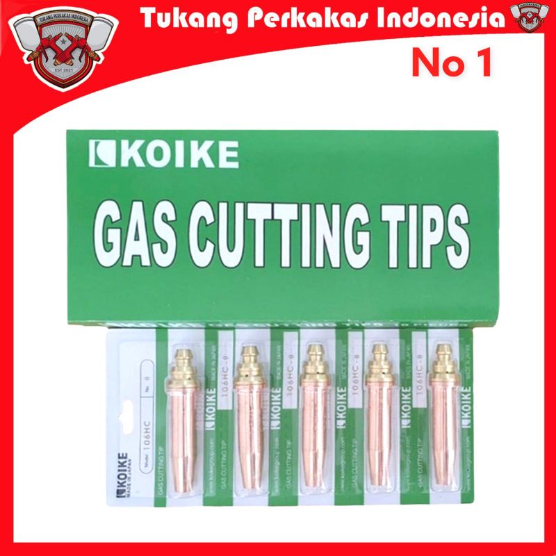 Cutting Tip Lpg no 1 Strong 25 Mata potong las blander koike