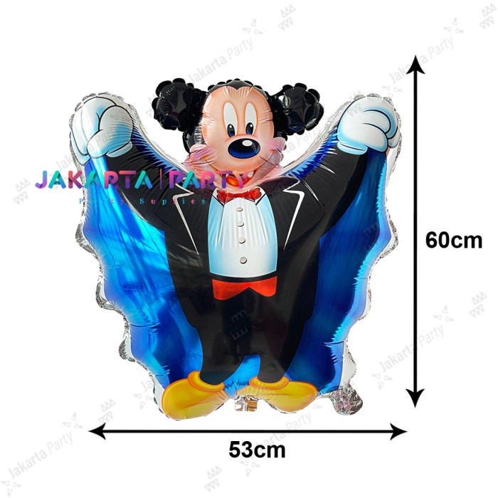 Balon Foil Mickey Vampire / Balon Karakter Halloween / Balon Halloween