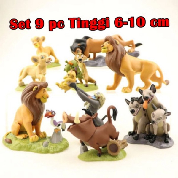 

Diskon Lion isi 9 Action King Jual Figure