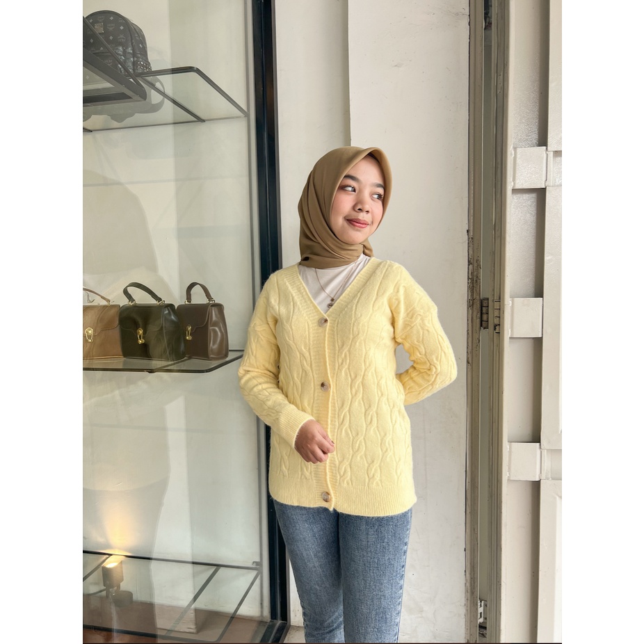 El Cardigan - Cardigan rajut wanita