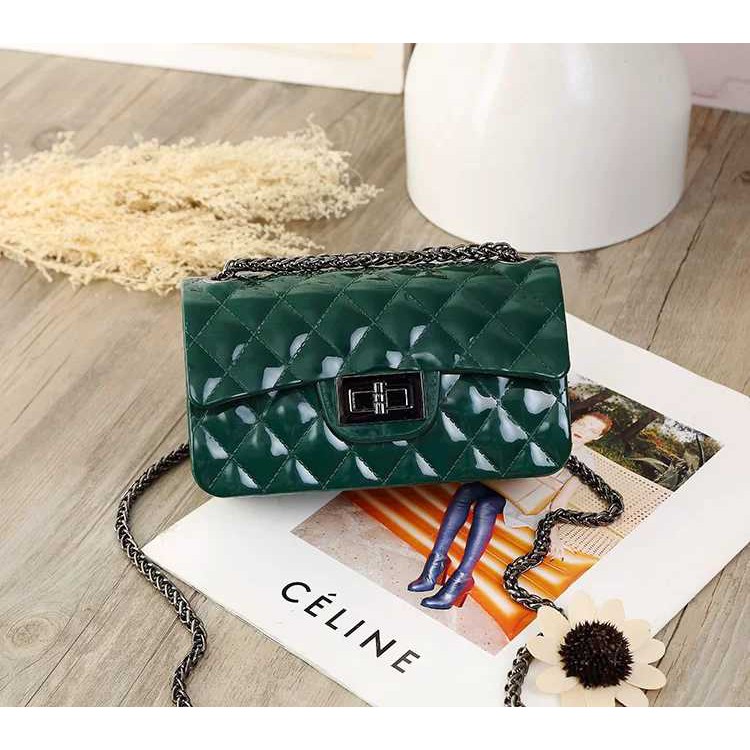 Tas Selempang Wanita Fashion Premium Jelly Silica Uk. 18cm