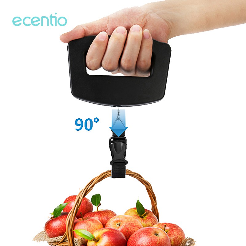 

Ecentio Scale Timbangan elektronik koper tas praktis dan mudah digunakan timbangan koper multifungsi