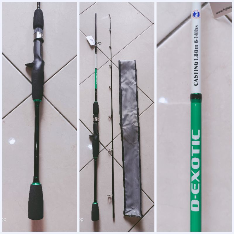 Joran pancing bc aeon d exotic 180cm joran pancing aeon dexotic 180 baitcasting