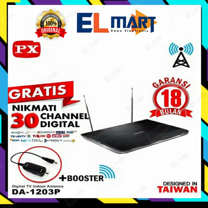 PX digital TV indoor antenna DA-1203P / antena TV PX DA1203P