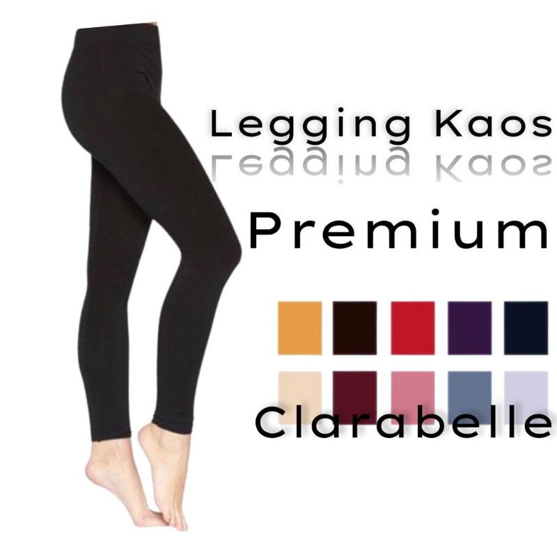 Legging Kaos Standart / Jumbo Premium Stretch Soft Rayon